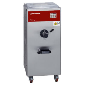 Pastorizzatore 30 L/o, condensatore ad acqua