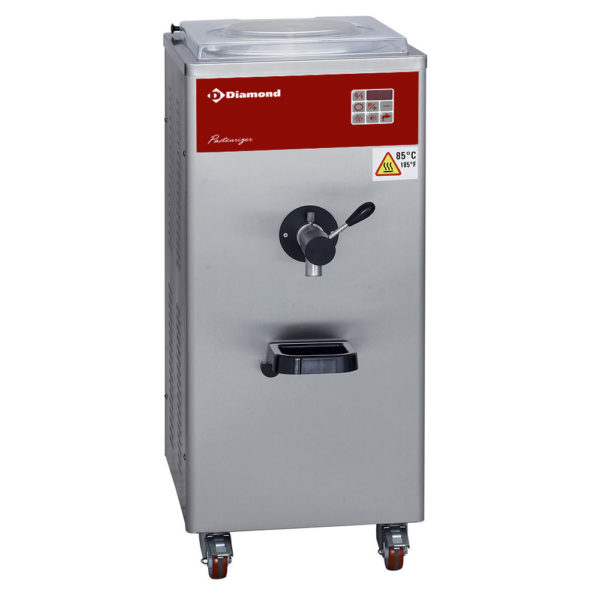 Pastorizzatore 30 L/o, condensatore ad acqua